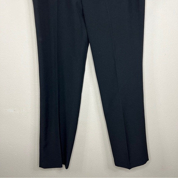 Size 12 Cato Black Dress Pants Pleated Straight Leg Classic Trousers - Picture 3 of 9